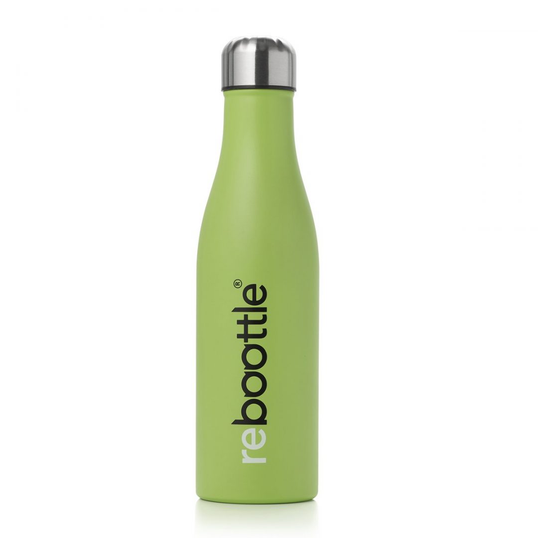 Reboottle Pistazie - nachhaltige Thermosflasche